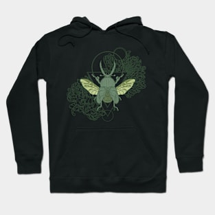 Geometric Beetle Hoodie